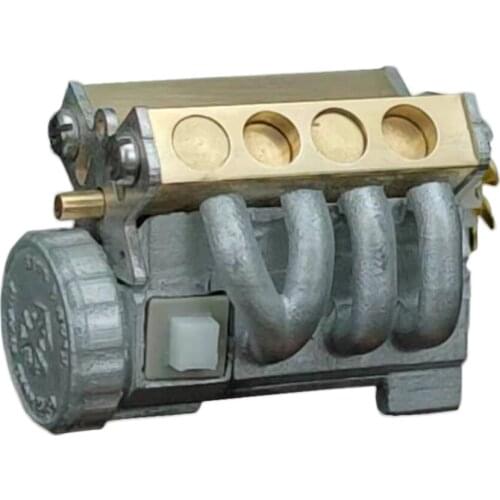 Custom Mini Simulation V8 Engine Model Toy Brain-Training Toy For Children Kids Educational Toys Adults Christmas Birthday Gift