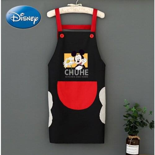 Disney Net Red Vibrato Creative Apron Female Fashion Work Simple Short Cut Cute Winter Waterproof Skirt Small Fresh