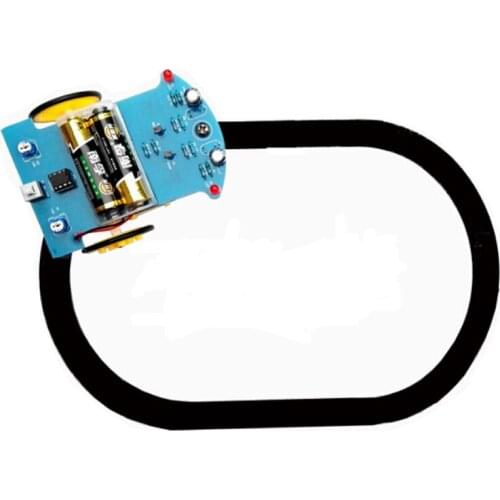 DIY Smart Car Kit Intelligent Tracking Line Smart Car Follow Line TT Motor Electronic Smart Patrol Automobile Parts Toy Kit