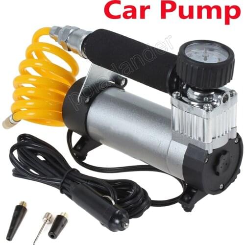 100PSI Super Flow Portable high quality Auto 12V Air Compressor Car Pump Tire Inflator