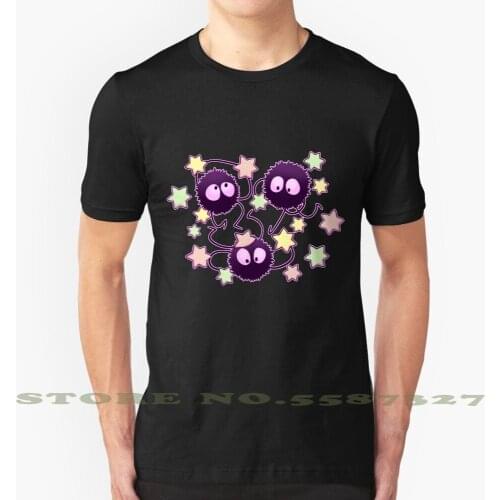 Soot Sprites Cool Design Trendy T-Shirt Tee Studio Ghibli Soot Soot Sprites Fanart Spirited Away My Neighbor Totoro Totoro