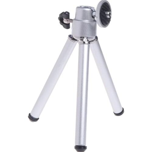 Super Mini Level Tripod for 1/4 Adapter Holder Metal Aluminum Tripod R9UF