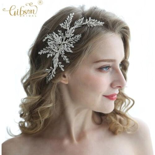 Explosive Sale Hair Clip Delicate Crystal Bridal Accessories Headband Barrette Wedding Side Clip Headpiece
