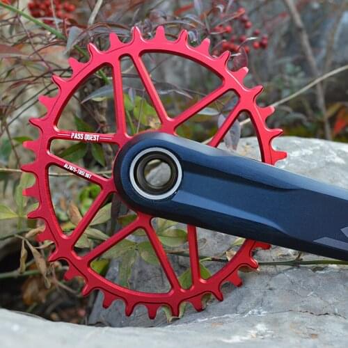 PASS QUEST oval Chainring 0mm offset MTB Narrow Wide Bicycle Chainwheel for deore xt M7100 M8100 M9100 SHIMANO 12S Crankset