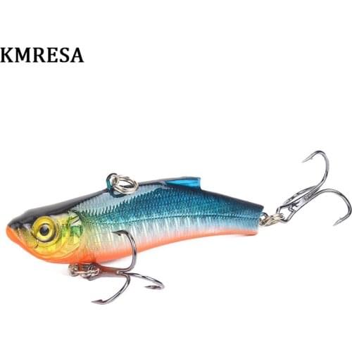 1Pcs 7cm 18g Fishing Lure Winter Fishing Hard Bait VIB Fishing Tackle Fishing Wobbler Bait