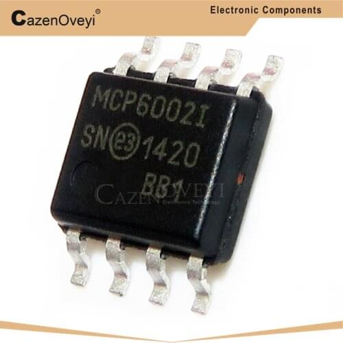 1pcs/lot MCP6002T-I/SN MCP6002 SOP-8 In Stock