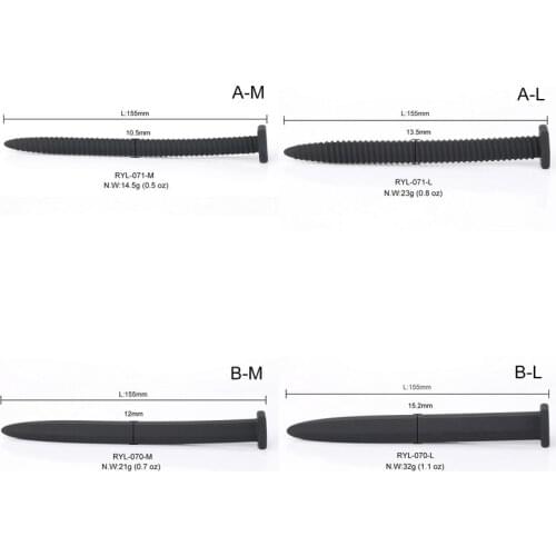 155mm Silicone Urethra Catheter Male Penis Plug Tube Urethral Stretcher Urethral Sound Dilator Adult Sex Toy for Men Hot Erotic