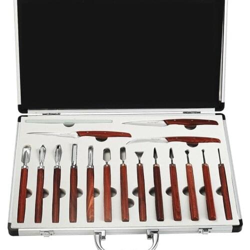 17Pcs/11Pcs Sets Chef Carving Tools Kitchen Food Carving Knife Starter Set Fruit Carving Knife Vegetable Carving Tools