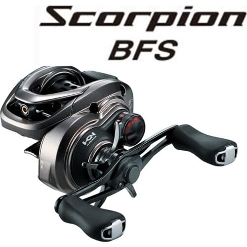 2017 Original SHIMANO Scorpion BFS Left Right Hander Micro Fishing Reels Finesse Tune Brake System Seawater Wheels