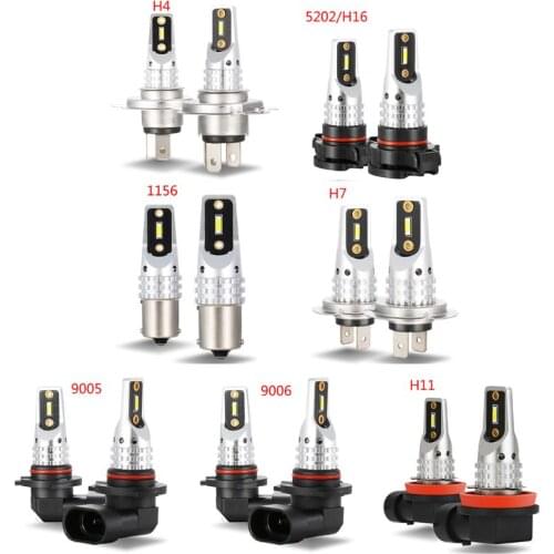 2x Canbus White H11 H8 Car Bulbs Driving Fog Light High Power Headlights Bulbs