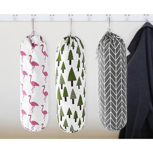 3pcs Durable Storage Hanging Bag Hanging Organizer Eco-Friendly Grocery Bags Organizer Clothes Hangers Holder Wholesale