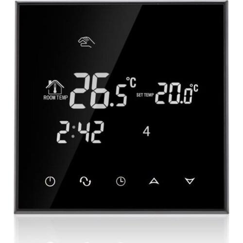 MINCO HEAT HY03WE-4 Digital AC220 Temperature Controller Touch Screen Room Thermostat for Warm Floor