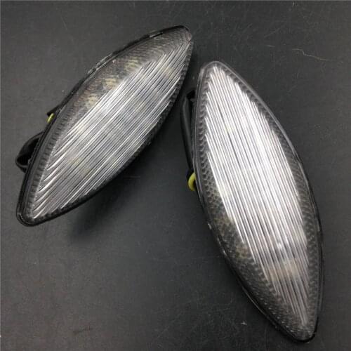 Motorcycle parts Flush mount Turn Signal Lens Mirror block base plate for Kawasaki 2006 2007 ZX ZX14 ZX14R 14R Clear