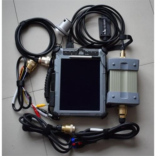 Top mb star c3 With laptop Full Set MB Diagnostic Multiplexer Tester MB Star C3 with software computer IX104 tablet SSD 2014.12