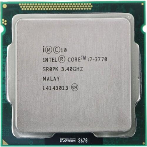 Intel Core i7-3770 i7 3770 CPU 3.4GHz/8MB/Quad Core/22nm /Socket LGA 1155 CPU