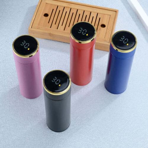 Intelligent heat preservation cup portable cup for male and female students creative personality trend large capacity