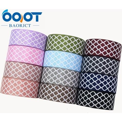 OOOT BAORJCT L-20324-147,25mm,10yards bronzing ribbons,wedding party decoration materials,DIY Handmade gift packaging materials