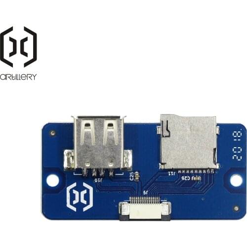 Artillery 3D printer Sidewinder X1 and Genius USB adapter board