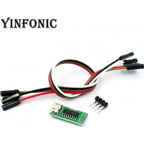 CH340C Micro USB to TTL Serial Port ISP Download Module 5V/3.3V 500mA Replace CH340G CH340T For STM32 51 With Cable