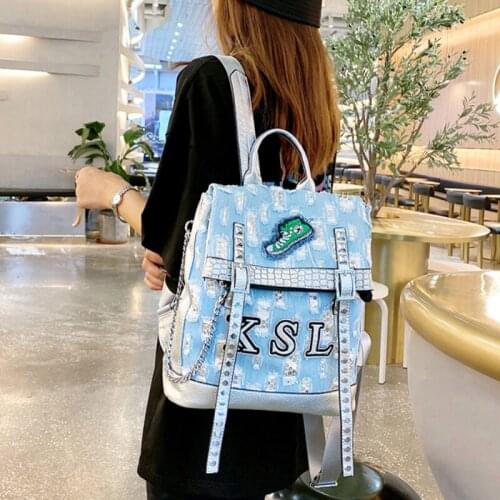 Luxury Branded Backpacks for Women Shoulder Bags Sequines Large Capacity Travel Bagpack School Mochila 2021 New Sac A Dos