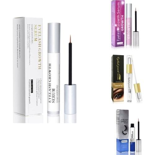 Dropping ship Eyelash Growth Treatment Serum Natural Herbal Medicine Eye Lashes Mascara Lengthening Longer