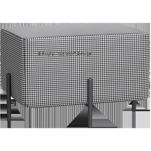 Thousand Bird Lattice Shoes Changing Stool Nordic Household Door Make-up Stool Cloakroom Sofa Stool Light Luxury Shoes Changing