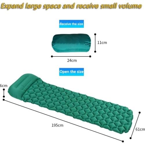 Sales Of Outdoor Products Camping Mattress Portable Automatic Air Cushion Moisture-proof Tent Travel Sleep Waterproof Mattress