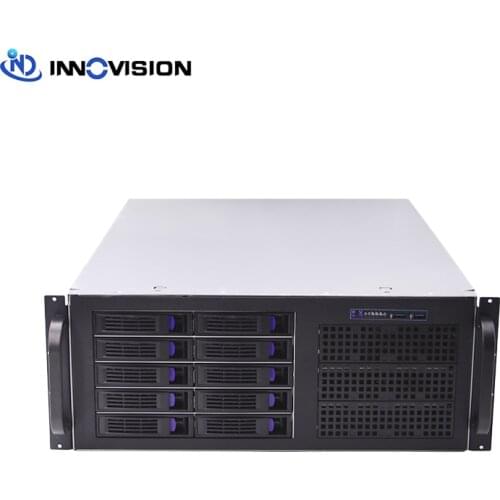 High density 10 Bays Harddisk storage server Hot Swap 4U Server Chassis supporting 12*13 motherboard