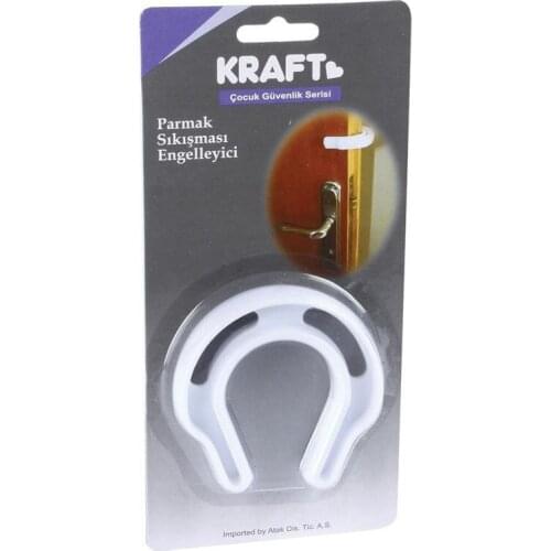 Kraft Finger Jammer Blocker Home Child Safety Door Stopper Finger Stuck Protection Practical Soft Anti-grip Door Slam Buffer Bab