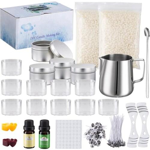 1 Set Candle Making Supplies DIY Candle Making Kit Beeswax Arts and Crafts
