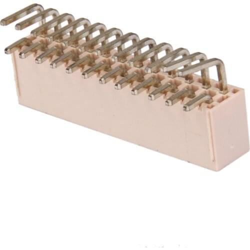 24Pin ATX L Angled Plug Power Supply PCB Mainboasrd Connector Solder