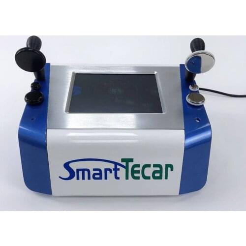 Smart Tecar Cet Ret Pain Relief Physical Therapy Physiotherapy Diathermy Slimming Machine with 2pc 80mm heads
