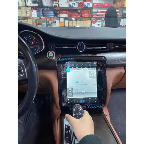 Android Car Radio DVD Player For-Maserati Quattroporte 2013-2020 Car Stereo GPS navigation video Vertical Touch Screen player