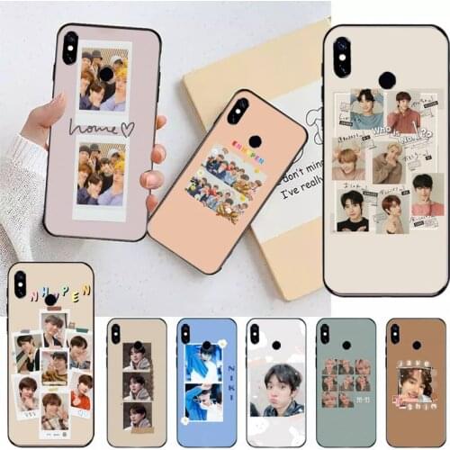 Enhypen kpop boys group Phone Case For Xiaomi Redmi note 7 8 9 t max3 s 10 pro lite coque funda shell cover