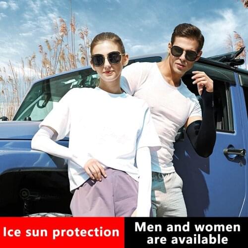 Unisex Arm Guard Sleeve Arm Warmers Summer Sun UV Protection Hand Cover Women Men Sports Sleeves For Outdoor Camping Hiking