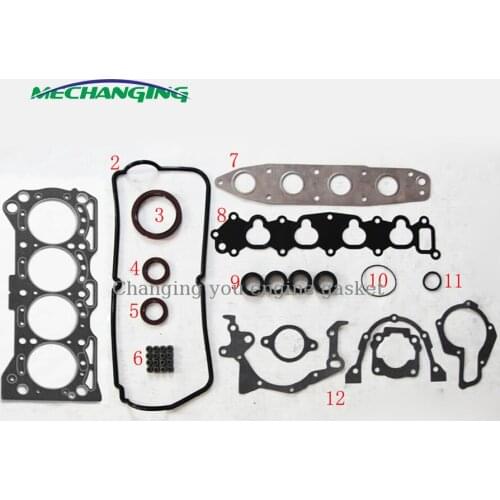 For SUZUKI VITARA BALENO ESTEEM 16V G16B Engine seal Gasket sets Engine Parts Full Set Automotive Spare Parts AJUSA 50145500