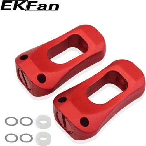EKFan 2pcs Aluminum Alloy Reel Handle Knob with Hollow Design For Bait Casting Spining Reel Accessory