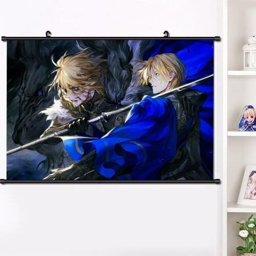 AnimeFire Emblem: Three Houses Byleth Edelgard Wall Scroll Mural Poster Wall Hanging Poster Otaku Home Decor Collection 40×60cm