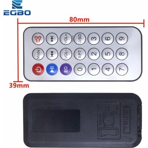 IR Receiver Bluetooth audio receiver remote MP3 remote infrared remote 21-key remote Control English version
