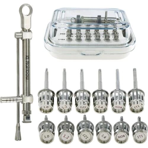Dental Implant Restoration tool 10N-70N Dental Universal Torque Screwdrivers Wrench Ratchet