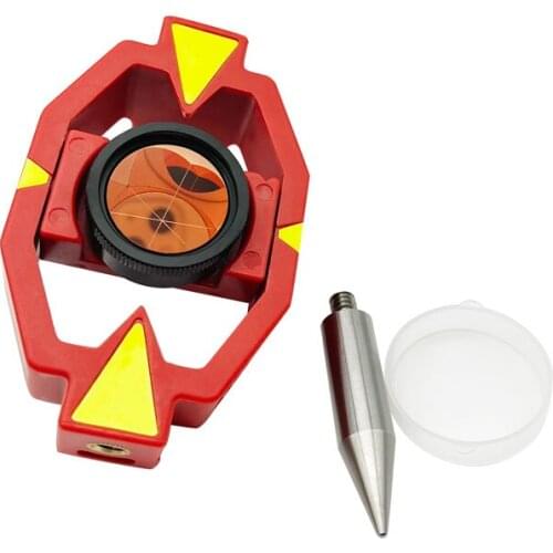 Mini Prism for Leica Swiss Style Total Station Surveying with Tip Point Constant + 17.5mm Offset High Quality 2021