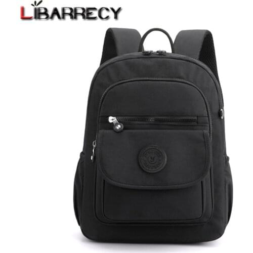 Fashion Backpacks for Women Nylon Cloth Waterproof School Backpack Designer Girls Bookbag Lady Casual Shoulder Bag Mochila Mujer
