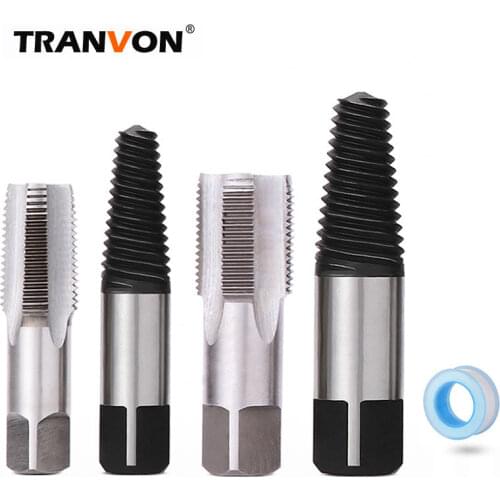 Screw Extractor Set with Thread Tap Easy to Remove Broken Wire and Repair Thread Making Tap Faucet Pipe Repair