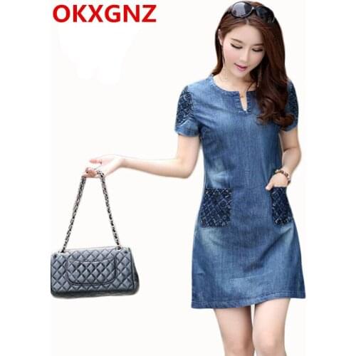 Платья с коротким рукавом OKXGNZ China At AliExpress