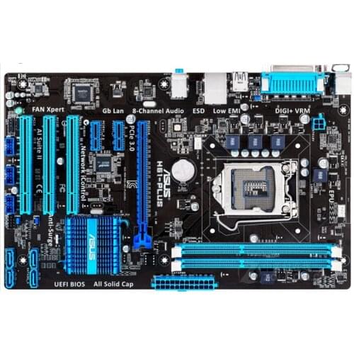 Original motherboard H61-PLUS boards LGA 1155 DDR3 mainboard 16GB H61 Desktop motherboard Free shipping