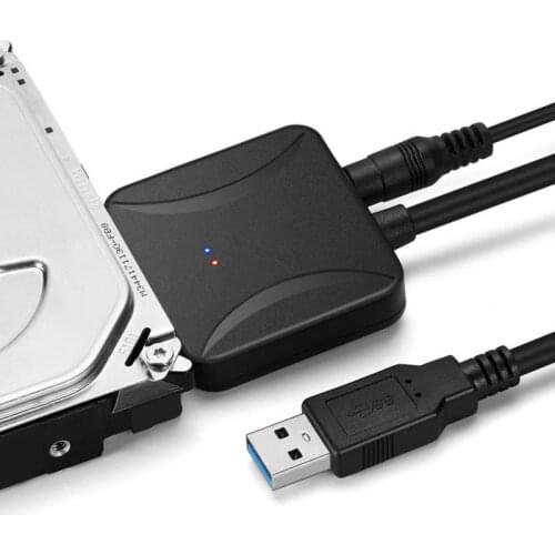 SATA to USB 3.0 2.5/3.5'' SATA Hard Drive Adapter HDD Transfer Converter Cable