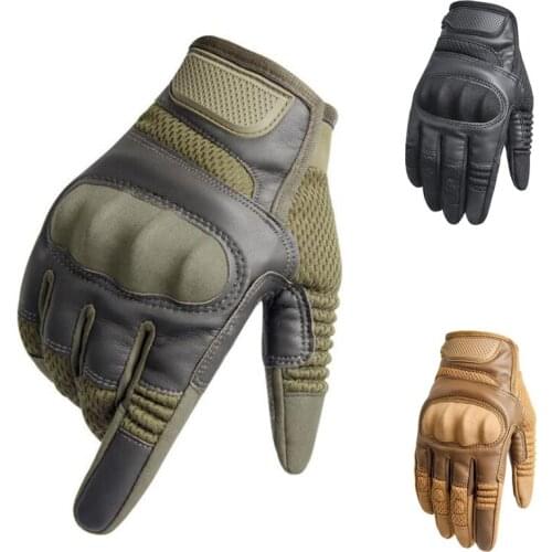 Tactical Gloves Military Army Airsoft Paintball Hunting Gloves Hard Knuckle CS Combat Full Finger Gloves Outdoor Sports