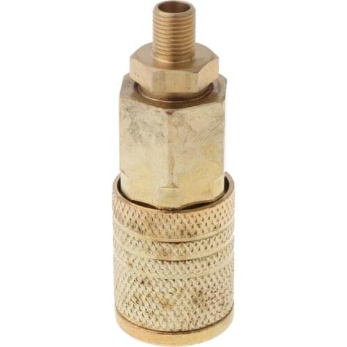 Tire Air Chuck Quick Coupler Car Air Compressor Thread Nozzle Adapter Pump Pipe Hose Accessories Twist-on Type Connector