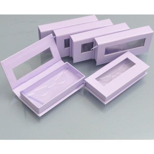 10/30/50/100 pcs Wholesale rectang New Lash Boxes Packaging Empty Eyelash Packaging Box Rectangle Lashes Case Eyelashes Package