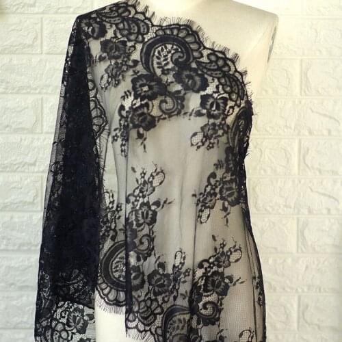 49cm wide Eyelash lace accessories Bilateral mesh lace skirt costume diy decoration